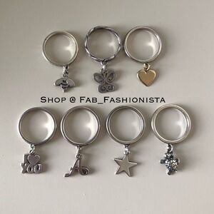 James Avery Charm Rings for sale